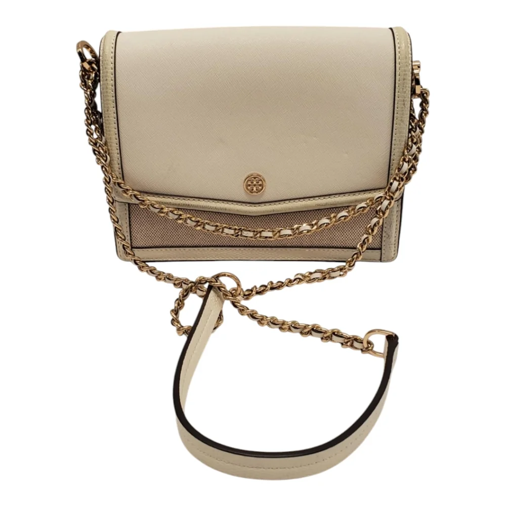 Tory Burch Robinson Color-Block Double-Strap Convertible Bag